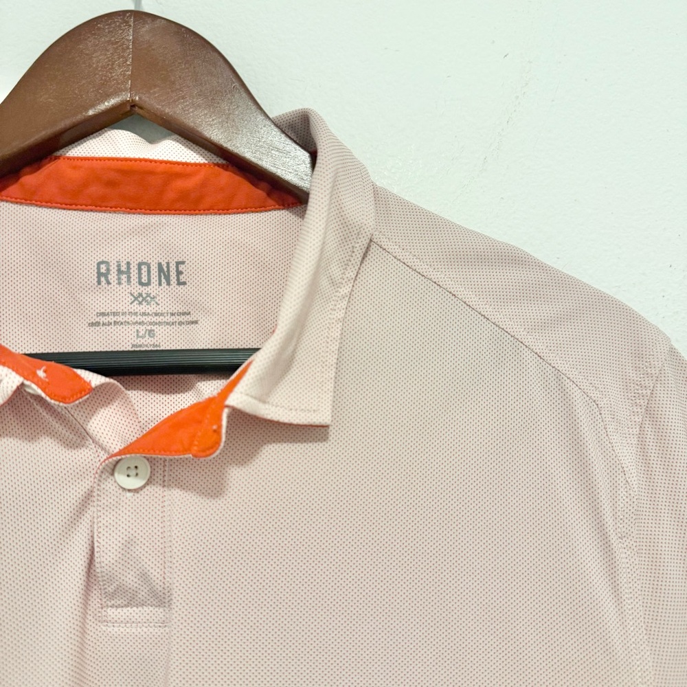 Rhone Delta Performance Golf Polo Button Down Col… - image 3